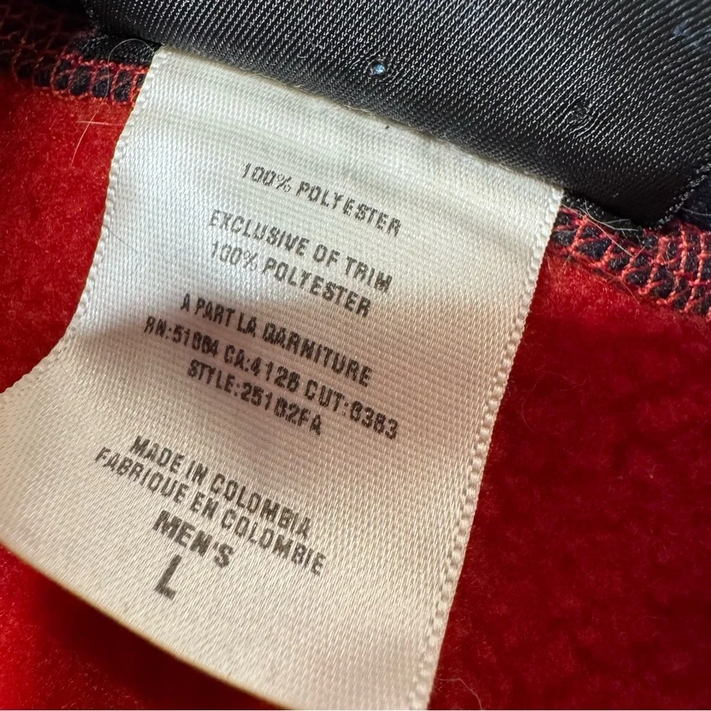 Vintage Patagonia Synchilla Red Full Zip Vest Style 25182 Men's Size L